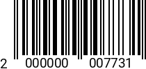 Штрихкод Болт 24 х 240 * 5.8 DIN 931 оц. 2000000007731