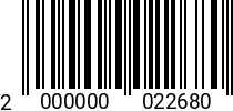 Штрихкод Гайка корончатая М 30 * 8.0 DIN 935 оц. 2000000022680