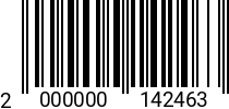 Штрихкод Болт 12 х 70 * 10.9 DIN 6921 оц. (с насеч.) (неполн. резьба) 2000000142463