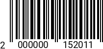 Штрихкод Болт 30 х 90 * 5.8 DIN 931 (штучн.) оц. 2000000152011