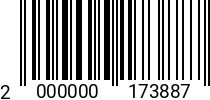 Штрихкод Саморез 3.9 х 6.5 полусф.г. DIN 7981 оц. (КИТАЙ) 2000000173887