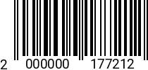 Штрихкод Болт 8 х 20-20 * 5.8 ГОСТ 7798 (РМЗ) 2000000177212