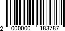 Штрихкод Саморез 6.3 х 70 полусф.г. DIN 7981 оц. 2000000183787