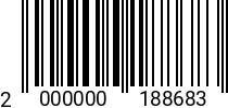 Штрихкод Болт 24 х 110 * 5.8 ГОСТ 7798 2000000188683