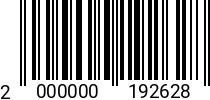 Штрихкод Винт 8х 25 DIN 912 A2 полн. р. код позиции 0192628 2000000192628