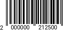 Штрихкод Болт 36 х 190 * 5.8 DIN 933 (штучн.) оц. 2000000212500