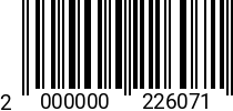 Штрихкод Гайка самокон. М 22 * 8.0 DIN 985 оц. 2000000226071