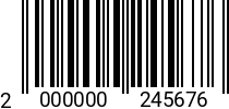 Штрихкод Винт М 8х 60 полукр.гол. ISO 7380 A2 2000000245676