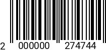 Штрихкод Болт 30 х 180 *5.8 DIN 931 (штучн.) оц. 2000000274744