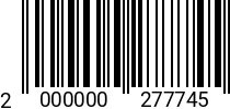 Штрихкод Винт 3 х 8 прессш. DIN 967 оц. (1000шт.) 2000000277745