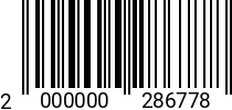 Штрихкод Саморез 12 х 80 шестигр.гол, р/ш, DIN 571 оц. 2000000286778