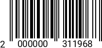 Штрихкод Болт 42 х 220 * 5.8 DIN 931 (штучн.) оц. 2000000311968