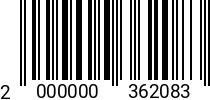 Штрихкод Саморез 4,8 х 60 шестигр.г.и свер. DIN 7504K оц. (ТАЙВАНЬ) 2000000362083