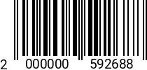 Штрихкод Саморез 3,5х 9,5 полукр.гол. DIN 7981 A2 2000000592688