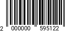 Штрихкод Болт 36 х 220 * 5.8 DIN 933 оц. (КИТАЙ) код позиции 0595122 2000000595122