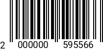 Штрихкод Винт 5 х 60 * 12.9 DIN 912 насеч. 2000000595566