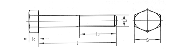 Болт 24 х 70 * 10.9