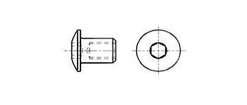 Гайка ERICSONA M10 полукруг (SW6, L=16mm) оц.