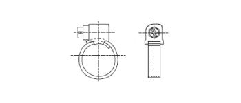 Хомут червячный MEGA 100-120 мм/12 мм/ W4 (нерж)