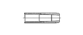 Цанга латунная М10 (100шт)