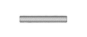 Шпилька резьбовая из латуни DIN 975, DIN 976