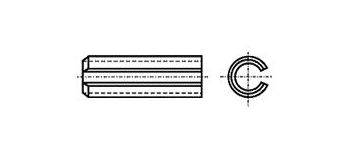 Штифт 8 х 16 DIN 1481
