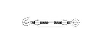 Талреп 5 х 70 КРЮК-КОЛЬЦО DIN 1480 A4