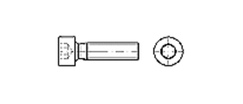 Винт с внутренним шестигранником, класс прочности 8.8