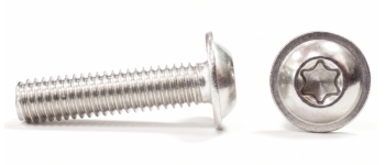 Винт М 4х 20 полукр.гол. ISO 7380-2 TORX A2 код позиции 0610894