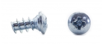 Евровинт 6.3x11 полукр.гол. PZ оц.