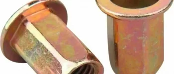 Заклепка гаечная 10 х 1.5 ж.ц / б.ц шестигранная с фланцем, вытяжная L=23мм