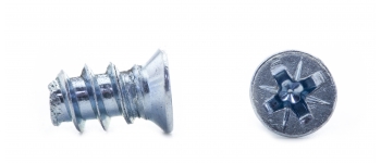 Евровинт потай.гол. D7.7 6.3х11 PZ оц.