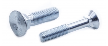 Каталог Болт с потайной головкой и квадратным подголовком класса точности C (лемешный)