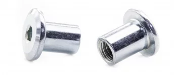 Гайка ERICSONA M 5 цилиндр (SW4 L=12mm) оц.