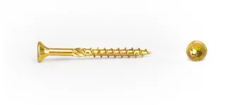 Саморез для дер.констр. 8 х240 ж.ц. потай. Torx 40 (100 шт.)