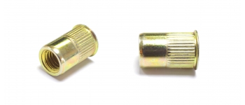 Заклепка гаечная M 3 х 0.5 (L= 9,0мм), уменьш. фланец (насечка) вытяжная. Dцил=4,7ж.ц